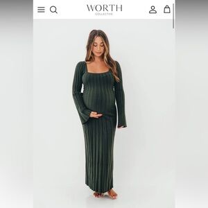 Rowan Maxi Maternity Dress